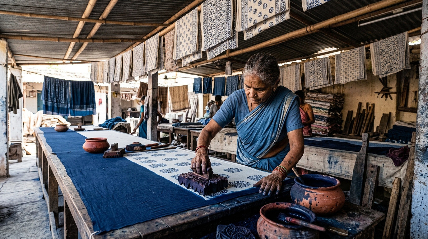 Jaipur Block Print Textile Buying Agent | Sanganer & Bagru Sourcing | QualityLink Global